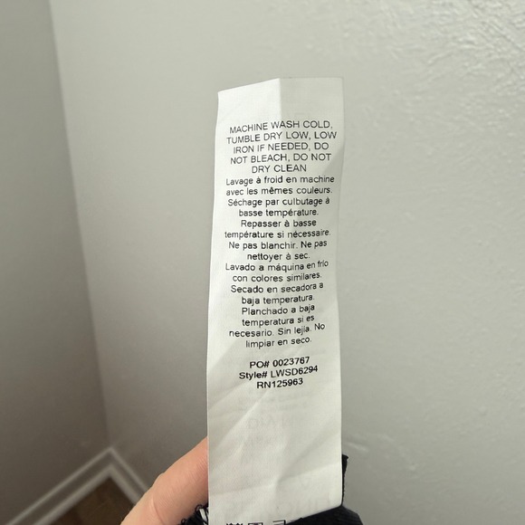 NWT Reformation Myles High Rise Denim Maxi Skirt Vana Black Wash Size 29 - Picture 9 of 9